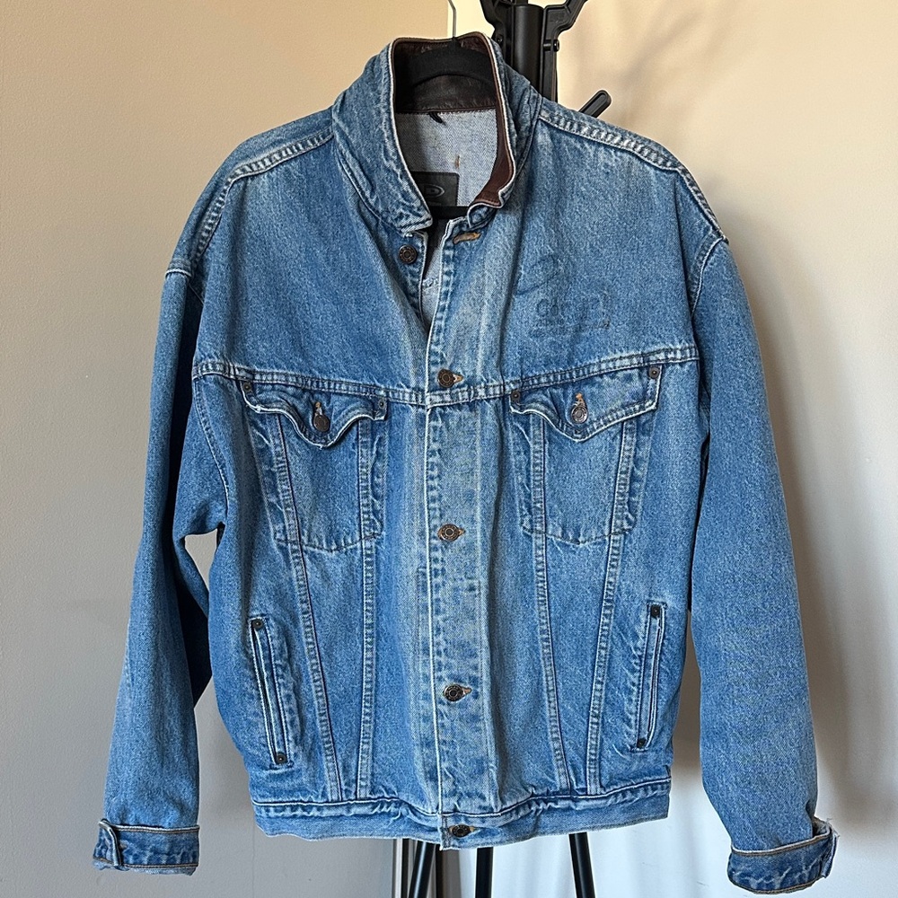 Vintage classic Blue Denim Jacket for Men